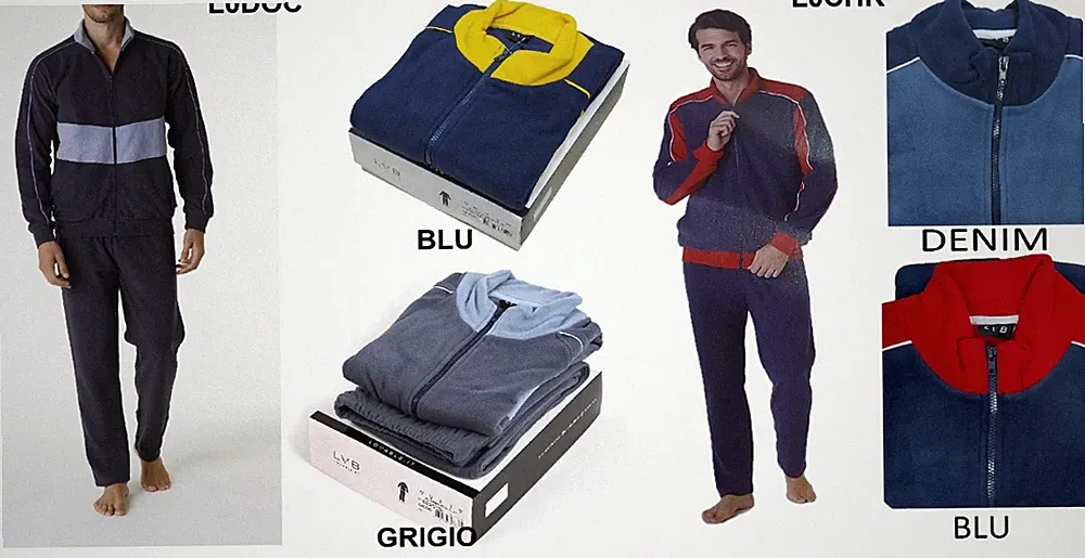 NEU HERREN JUGENDANZUG KOMPLETT JUGENDHAUS FLEECE WINTER FULL ZIP LOVABLE