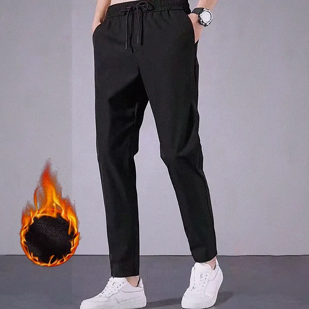 Neu Herren Trainingshose Fleece Jogginghose Gym Trackies Sweatpants Warme Hose
