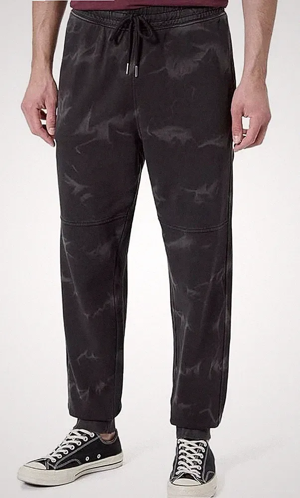 NEU❗️ HUGO BOSS JOGGINGHOSE AUS BAUMWOLL-TERRY-Nustroypan-schwarz-Gr.M-UVP: 109€