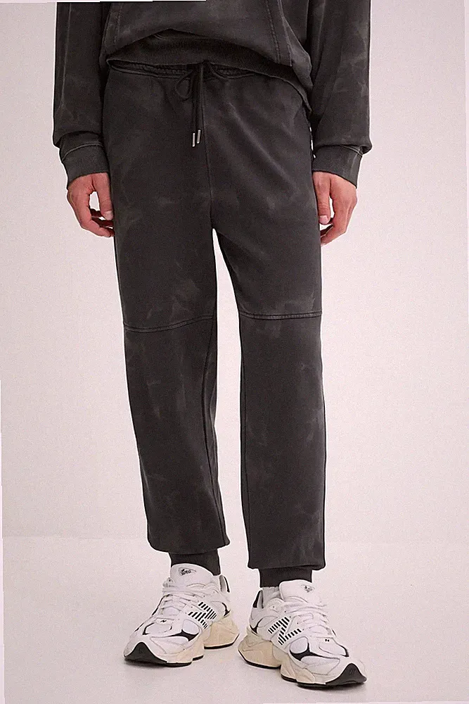 NEU❗️ HUGO BOSS JOGGINGHOSE AUS BAUMWOLL-TERRY-Nustroypan-schwarz-Gr.M-UVP: 109€