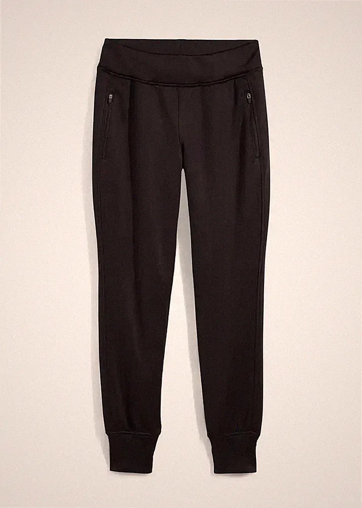 Neu Jogginghose Gr. 44/46 Schwarz Damen Jogging-Hose Sport-Pants