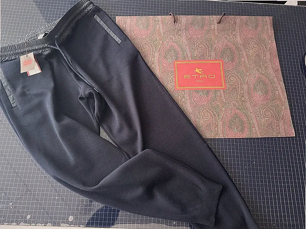 NEU Original ETRO Herren Hose Stoffhose Jogginghose Sweatpants Pants 3XL (56/58)
