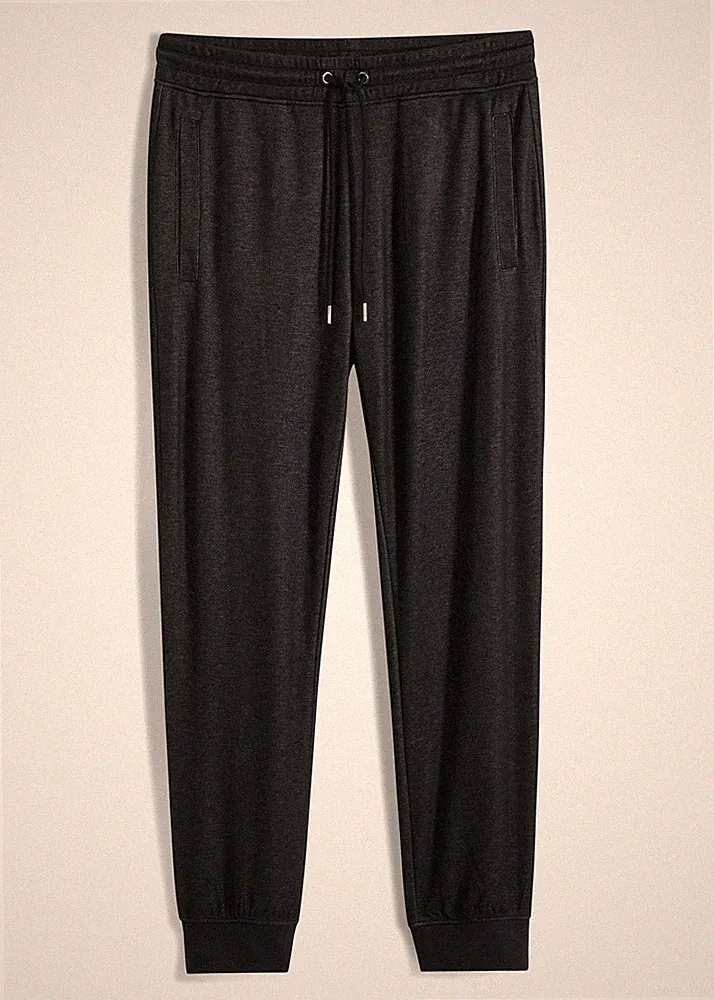 Neu Thermo-Jogginghose in Denimoptik Gr. 44/46 (S) Schwarz Herren-Hose Pants