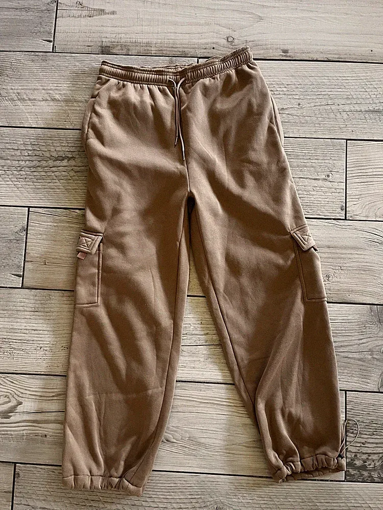 NEU warme Jogginghose / Hose / Jogger, Größe M / 50, braun