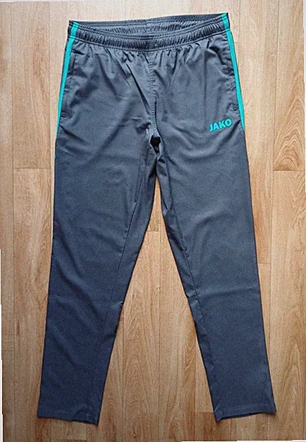 neuwertige Jogging-/Freizeit-Hose ~ Jako ~ Gr. L ~ grau ~ lang