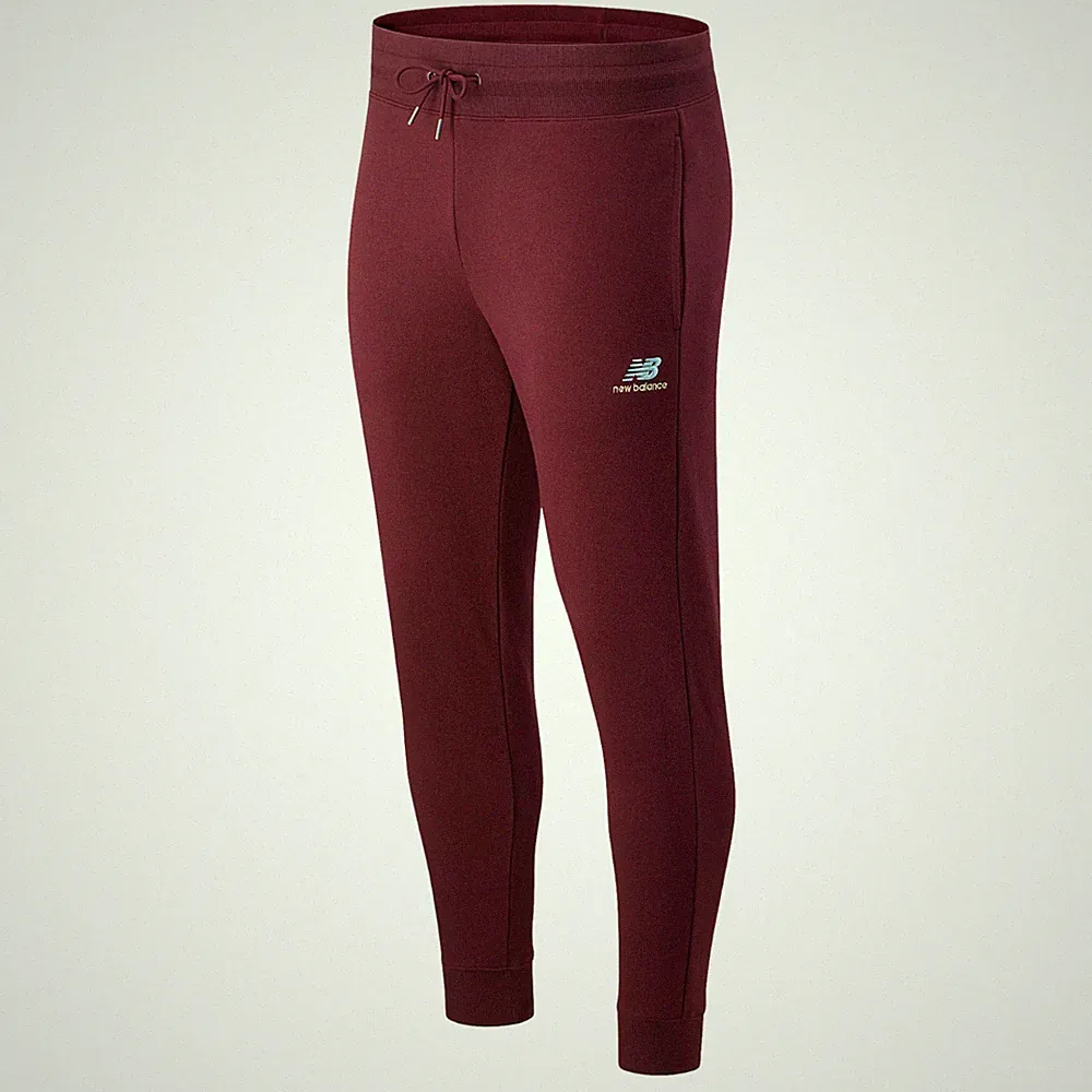 New Balance Essentials Bestickt Jogginghose Nb Weinrot Hose SPORTS