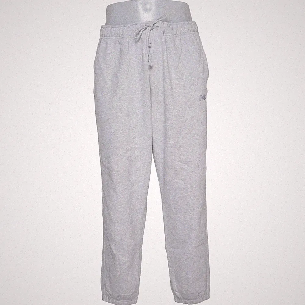 New Balance, Jogginghose, Größe: L, Grau, Baumwolle/Elasthan, Einfarbig #QZZ
