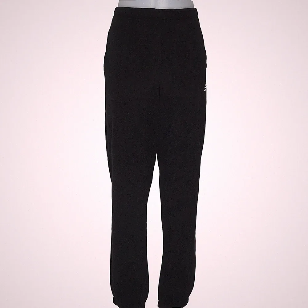 New Balance, Jogginghose, Größe: L, Schwarz, Baumwolle/Polyester, Einfarbig #HaB