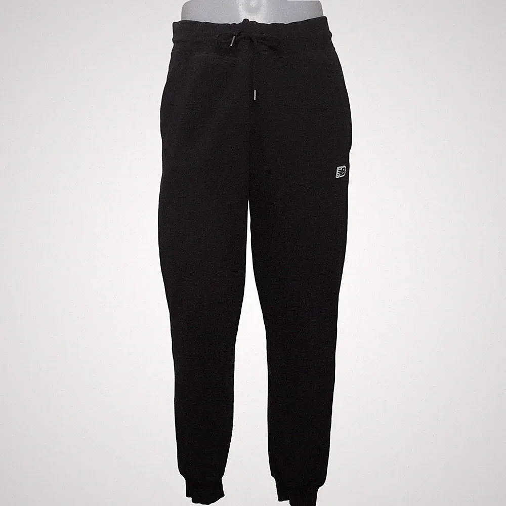 New Balance, Jogginghose, Größe: L, Schwarz, Einfarbig, Herren #UKU