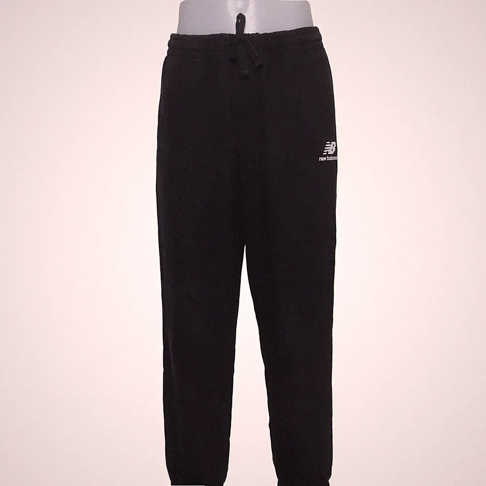 New Balance, Jogginghose, Größe: L, Schwarz, Einfarbig, Sweat, Herren #kxs