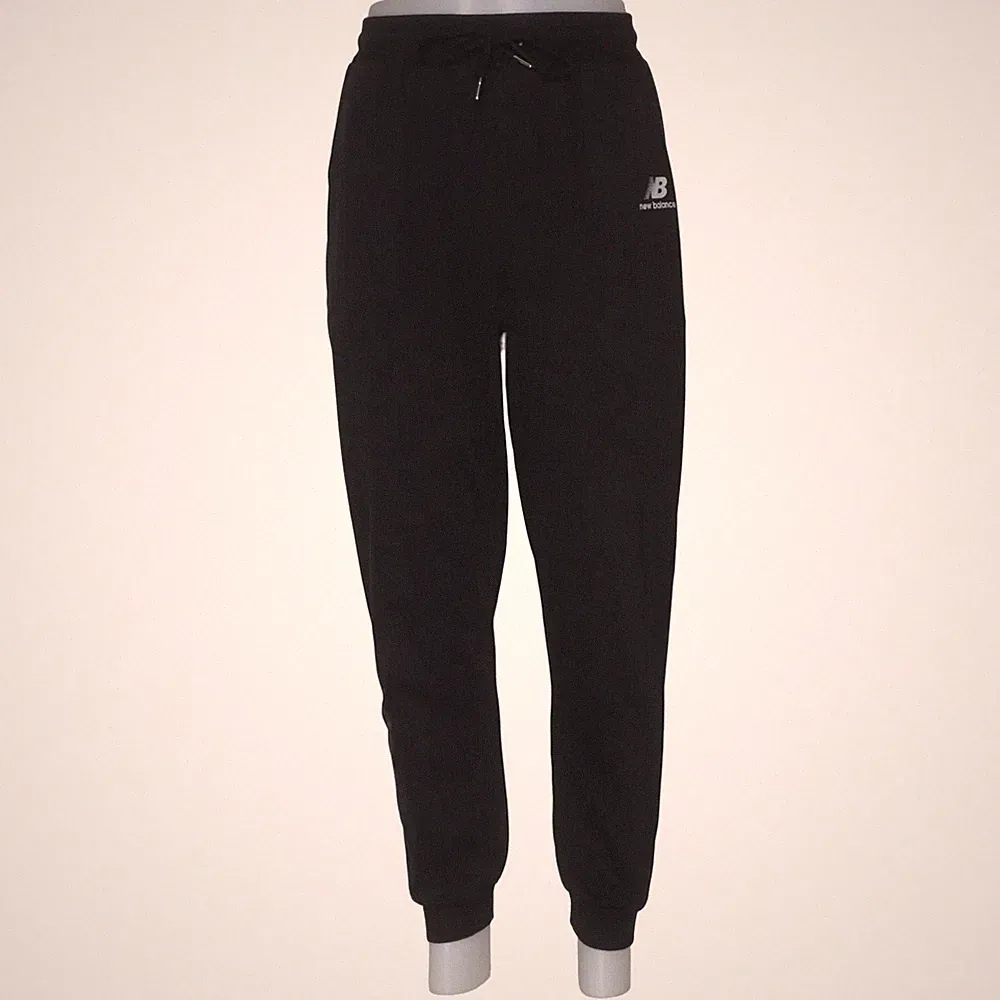 New Balance, Jogginghose, Größe: L, Schwarz, Einfarbig, Sweat, Herren #Ssp