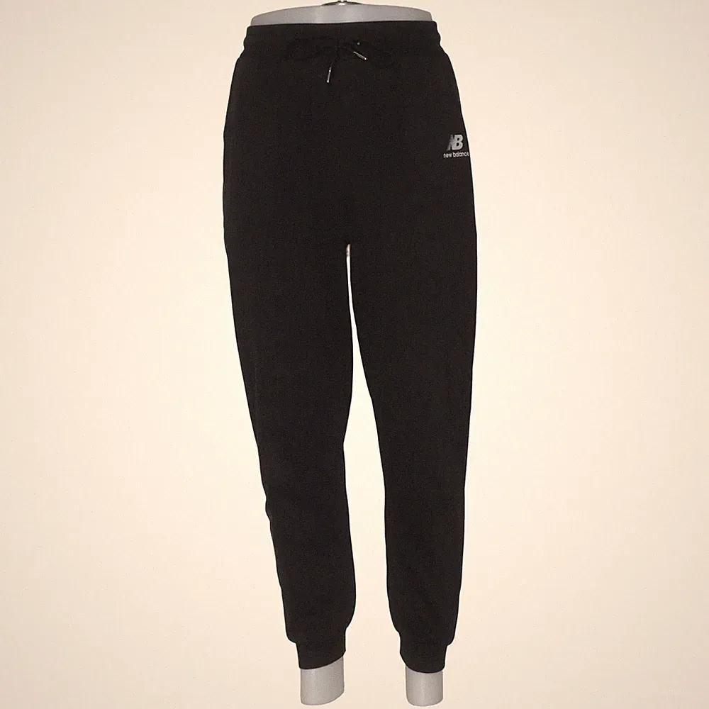 New Balance, Jogginghose, Größe: L, Schwarz, Einfarbig, Sweat, Herren #Ssp