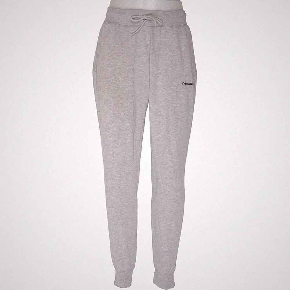 New Balance, Jogginghose, Größe: M, Grau, Baumwolle/Elasthan/Polyester #cGa