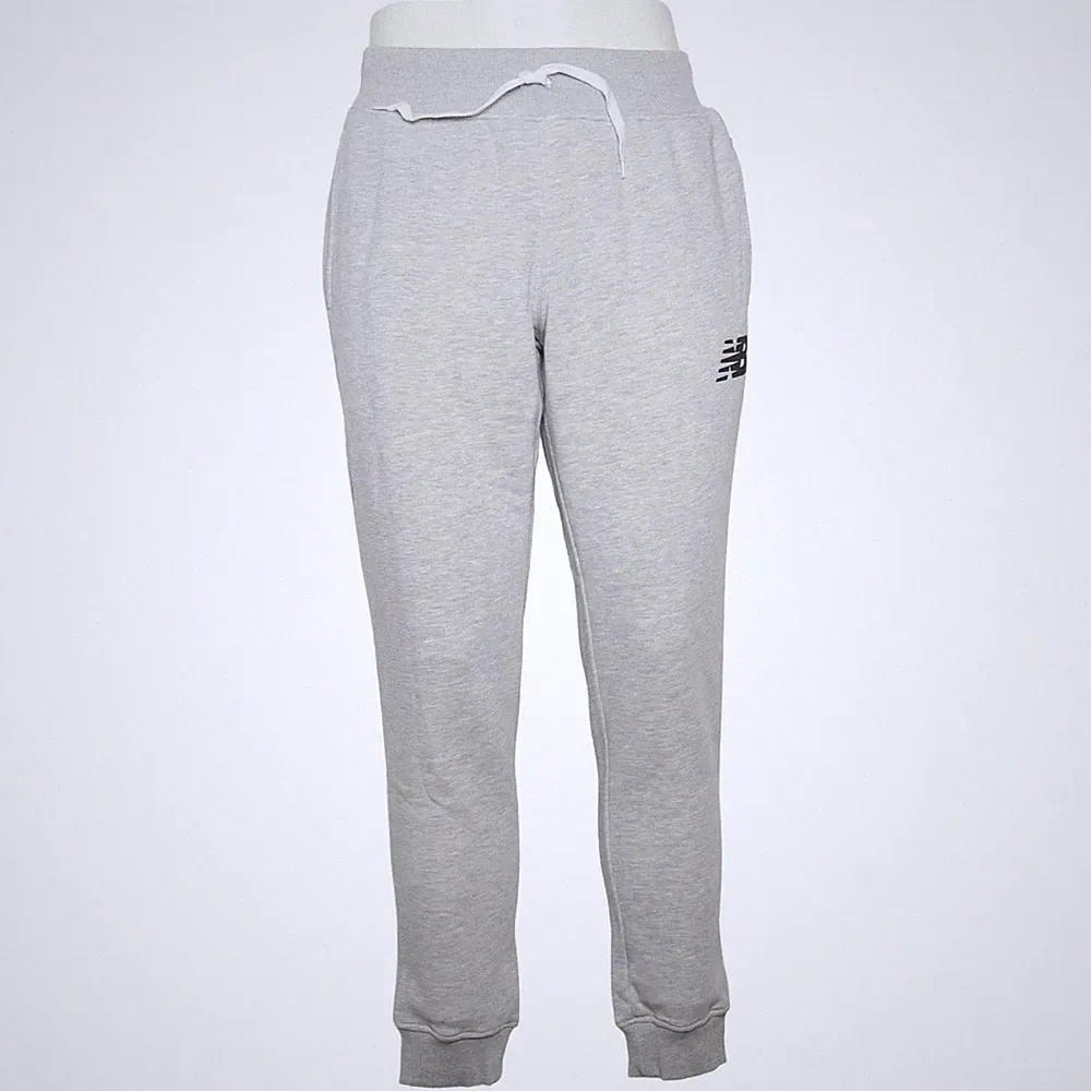 New Balance, Jogginghose, Größe: M, Grau, Baumwolle/Polyester, Einfarbig #zsr