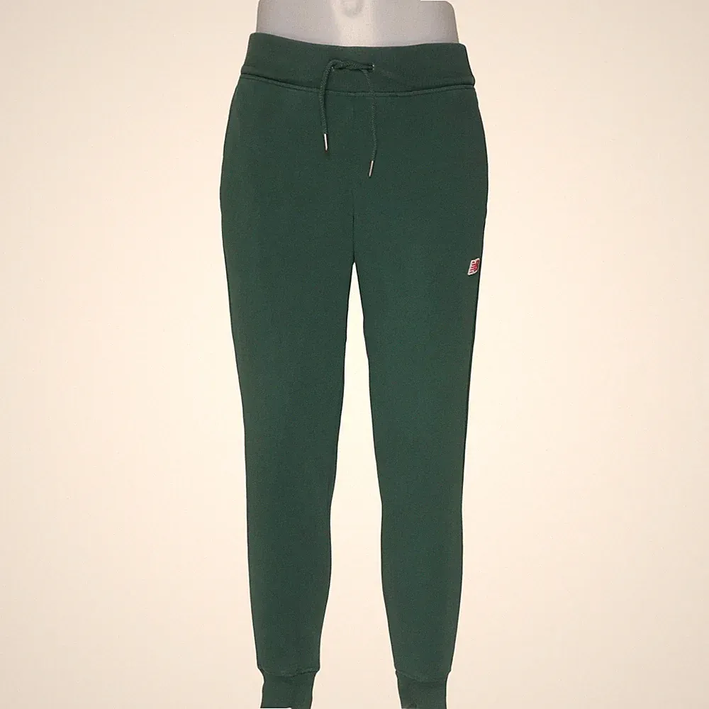 New Balance, Jogginghose, Größe: M, Grün, Baumwolle/Elasthan/Polyester #210