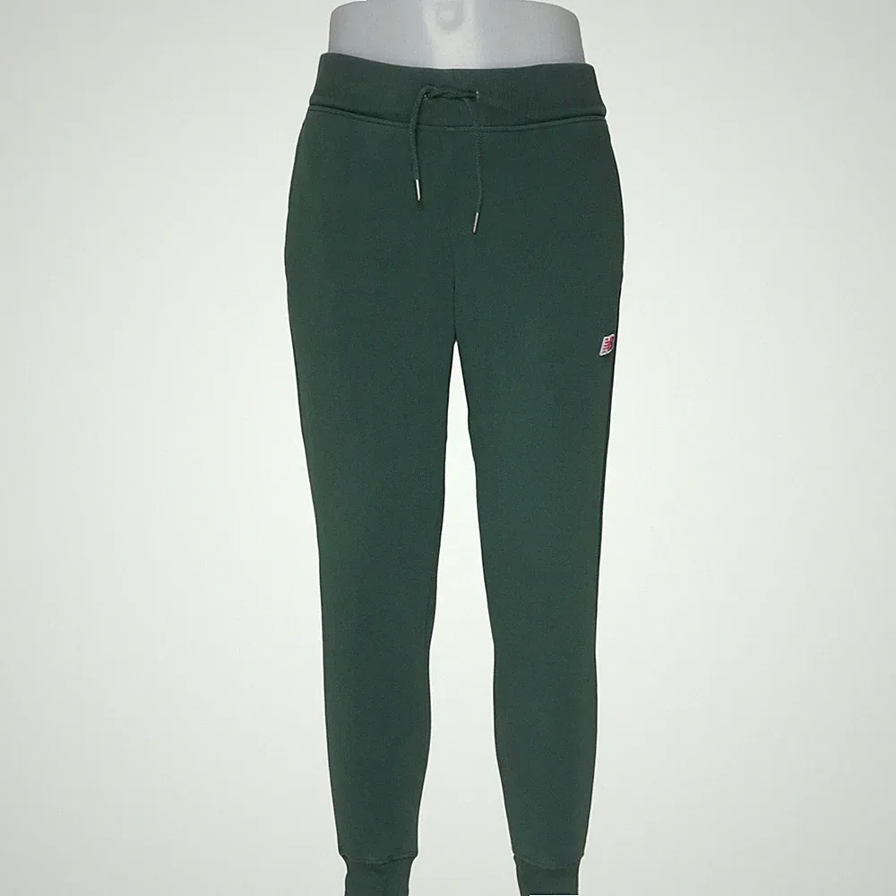 New Balance, Jogginghose, Größe: M, Grün, Baumwolle/Elasthan/Polyester #210