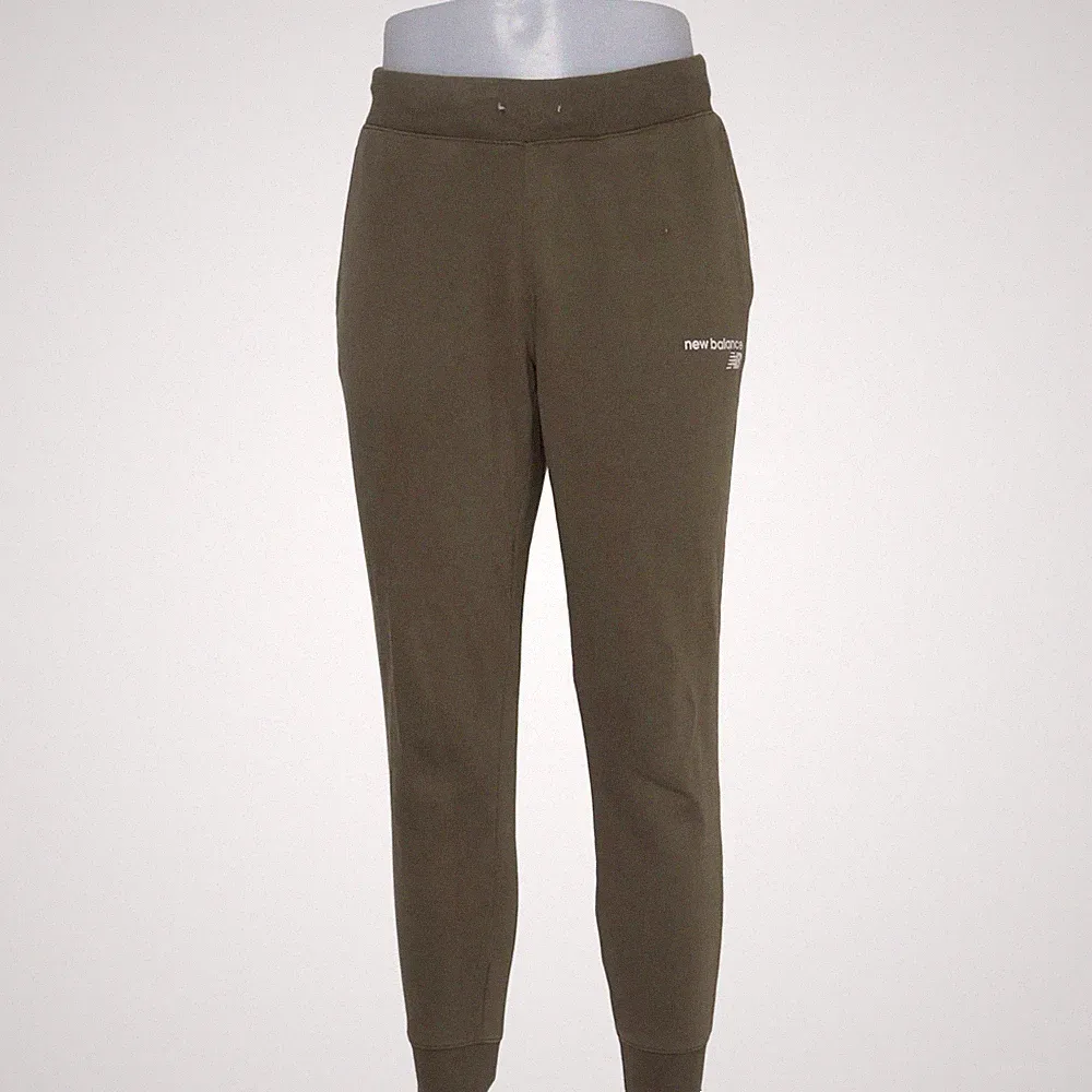 New Balance, Jogginghose, Größe: M, Grün, Einfarbig, Sweat, Herren #adj