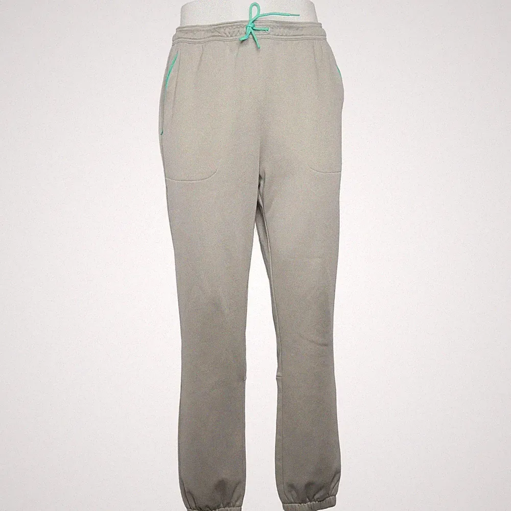 New Balance, Jogginghose, Größe: M, Grün, Polyester, Einfarbig, Herren #Zjn
