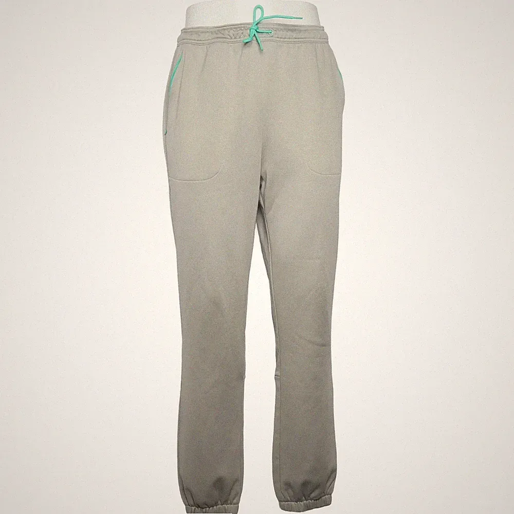 New Balance, Jogginghose, Größe: M, Grün, Polyester, Einfarbig, Herren #Zjn