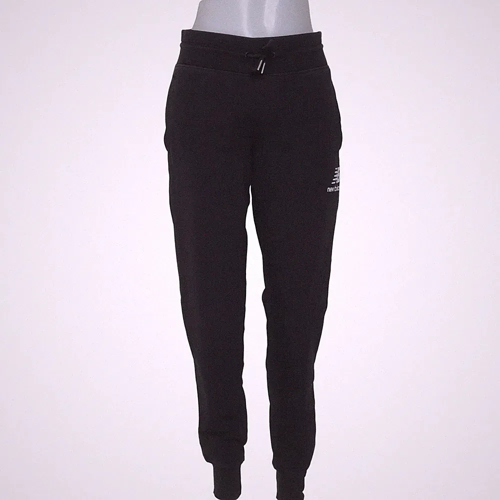 New Balance, Jogginghose, Größe: M, Schwarz, Baumwolle/Elasthan/Polyester #5Yp