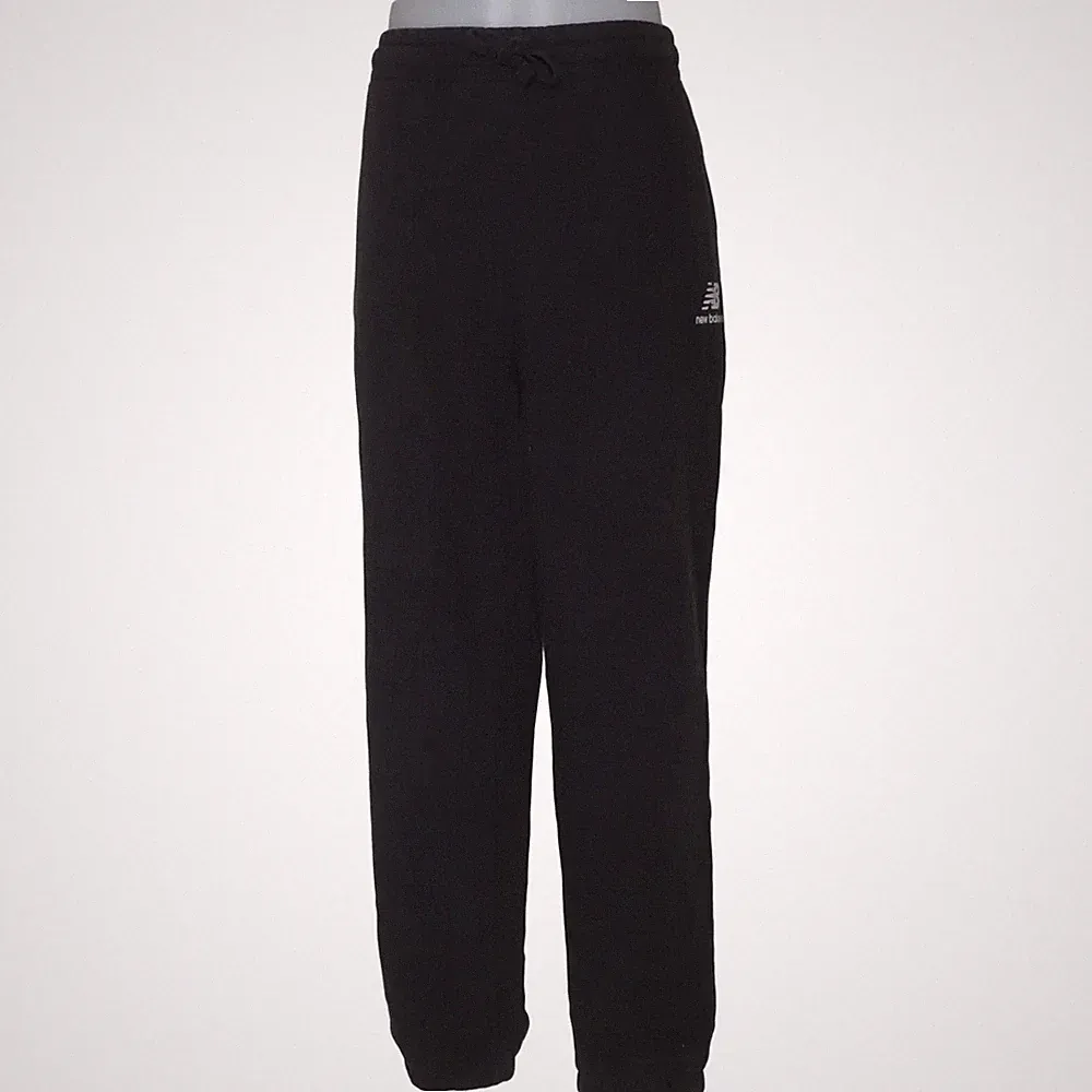New Balance, Jogginghose, Größe: M, Schwarz, Einfarbig, Herren #rGL