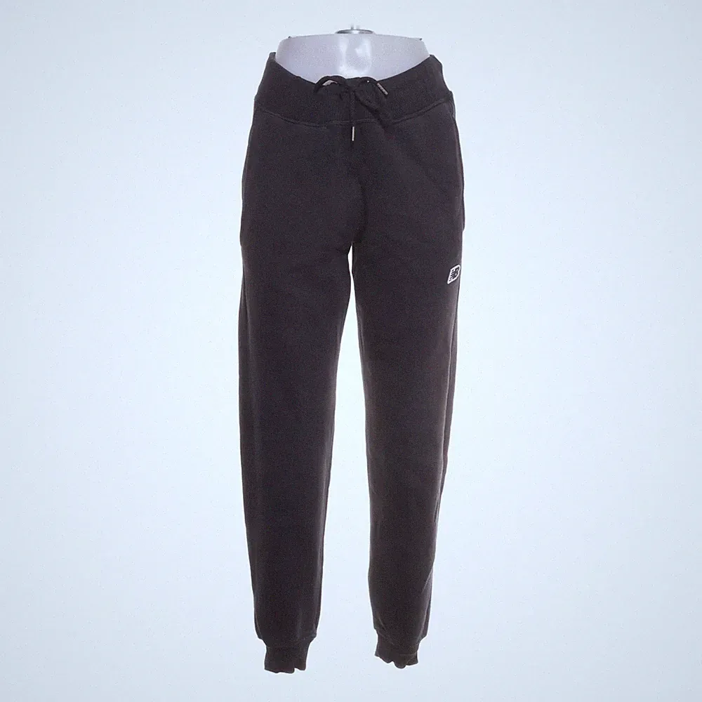 New Balance, Jogginghose, Größe: S, Schwarz, Baumwolle/Polyester, Einfarbig #s1X
