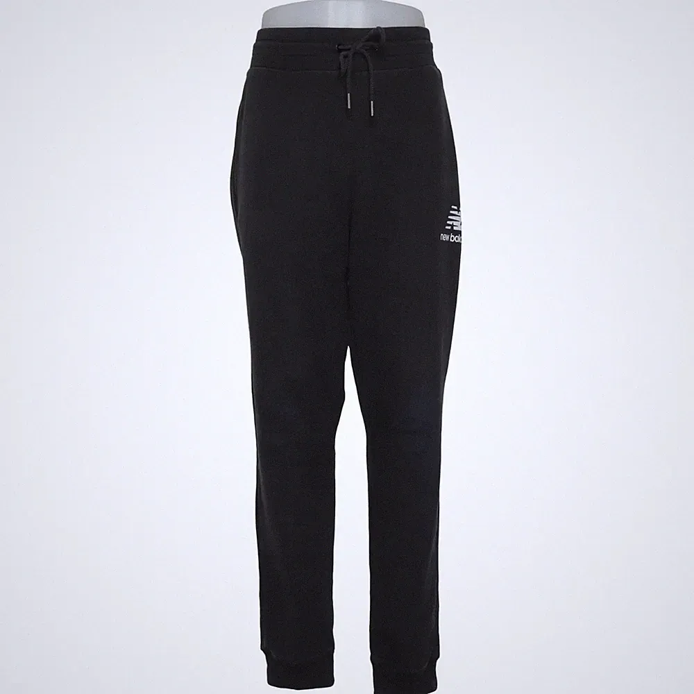 New Balance, Jogginghose, Größe: XL, Schwarz, Einfarbig, Herren #GCK