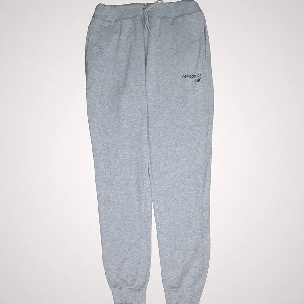 New Balance Jogginghose Herren grau XL Bündchen Kordelzug