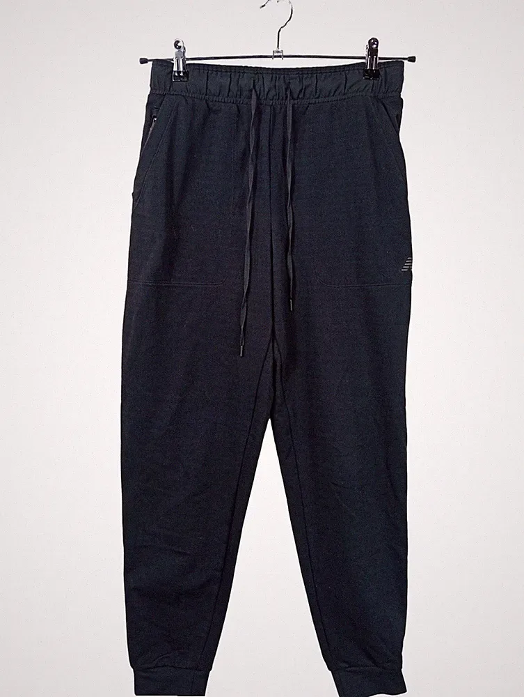 NEW BALANCE Sweathose Damen Hose Gr. DE 36 schwarz Casual-Look