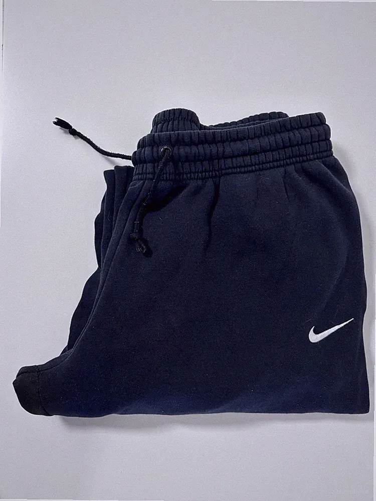 Nike 2 Sweatpants in “schwarz” kurz/ lang, Größe L