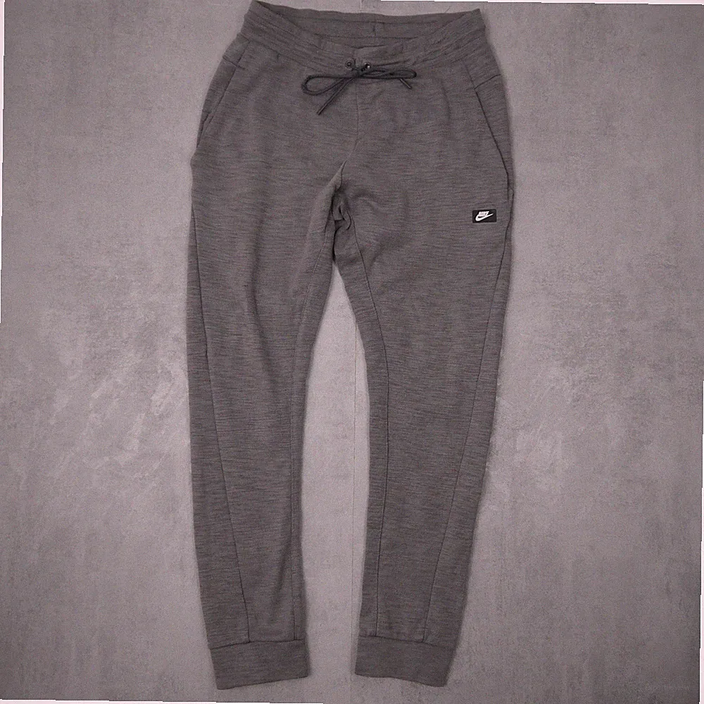Nike Advance 15 Jogginghose Herren S Grau Slim Tapered Fit Knit Sportwear