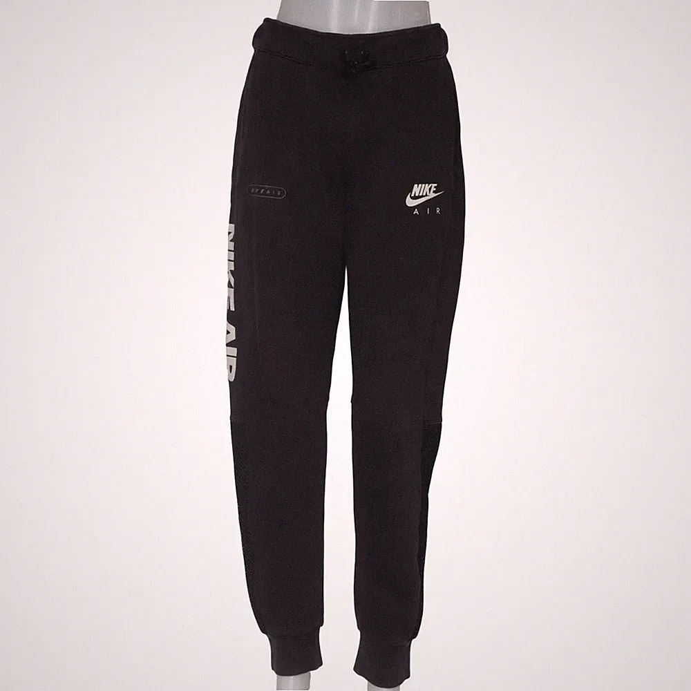 Nike Air, Jogginghose, Größe: S, Grau, Baumwolle/Polyester, Print, Damen #w37