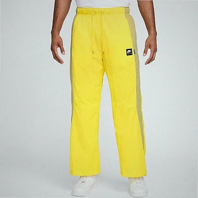 Nike Air Webhose Herren Trainingshose HJ0285-718 Jogging Sweatpants gelb Neu M L