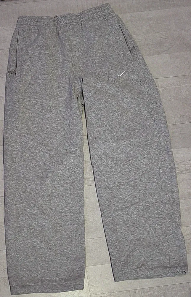 Nike Baggy Jogginghose, Grau, Größe L