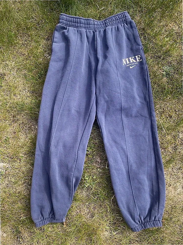 Nike COLLECTION ESSENTIALS FLEECE TROUSERS PANTS MEN's Size M NEU Blau