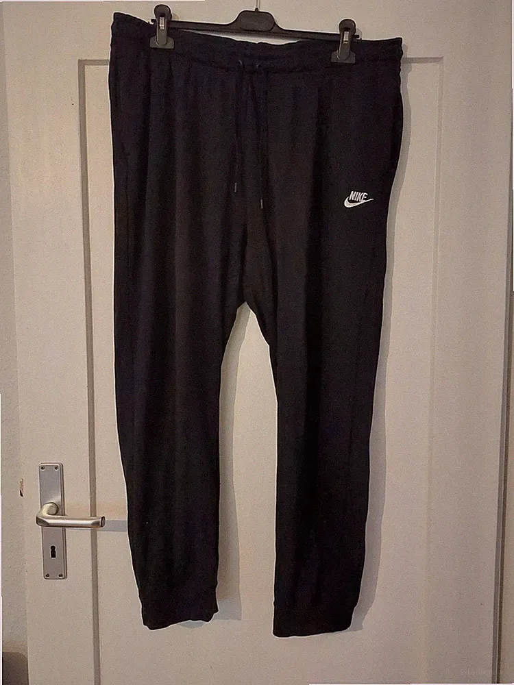 NIKE Curve 1XL 48 50 Jogginghose Sweathose Schwarz