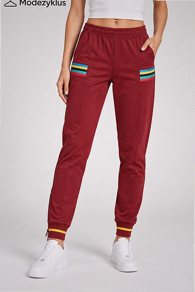 Nike Damen Jogginghose Gr. M Bordeaux Rot Archive 1988 Retro Trainingshose