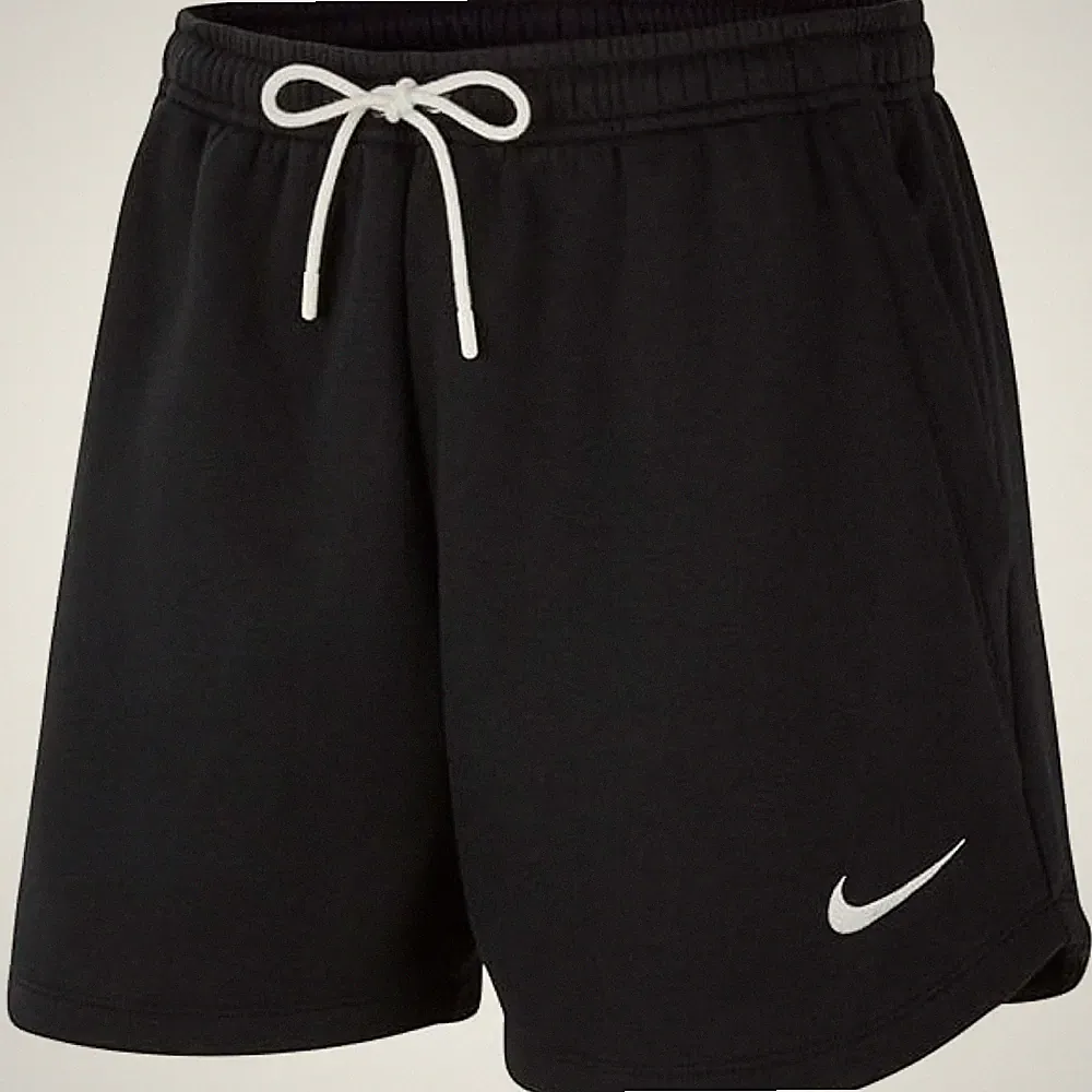NIKE Damen Sweatshort Fitnesshose Jogginghose Sportswear Kurze Hose SCHWARZ XL
