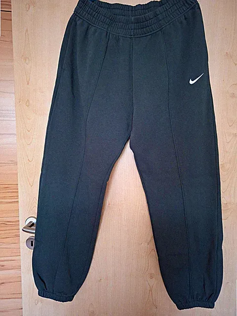 Nike DamenJogginghose Olivgrün Gr. M 100% Cotton,elastischer Bund Sport/Freizeit