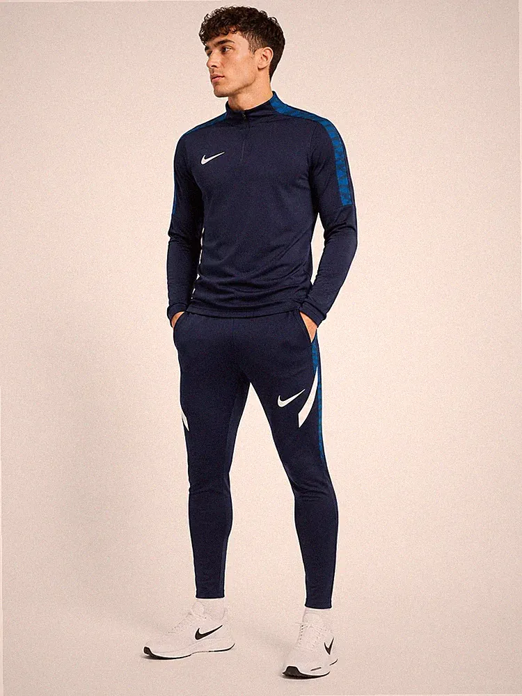 Nike Dri-FIT Fußballhose Herren Blau XL CW5862-451 Jogginghose Neu