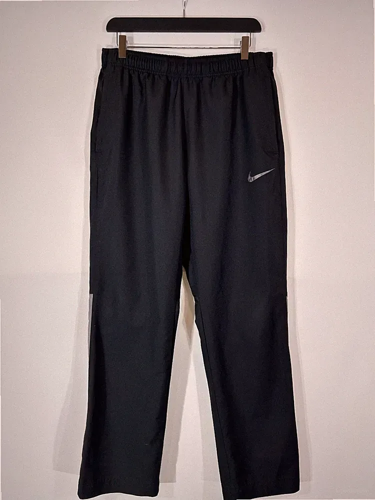 NIKE Dri-Fit Hose Herren LARGE Jogginghose Taschen Dehnbarer Bund Gerade