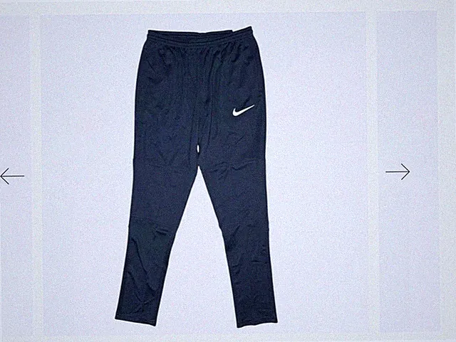 Nike Dri-Fit marineblaue Jogginghose für Herren XXL Standard Passform Reißverschlusstasche neu mit Etikett kostenloser Versand J