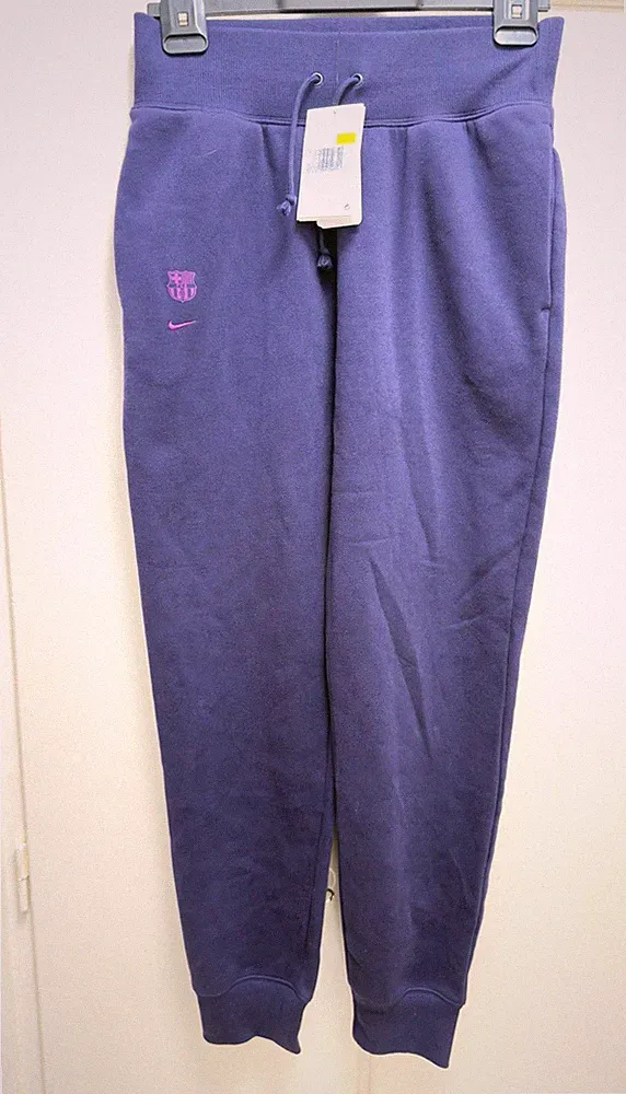 Nike FC Barcelona FCB damen Jogginghose/Trainingshose Gr. S blau Baumwolle