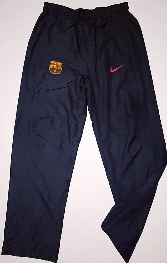 Nike FC Barcelona Jogginghose Hose Herren Blau Activewear Hose Größe S...