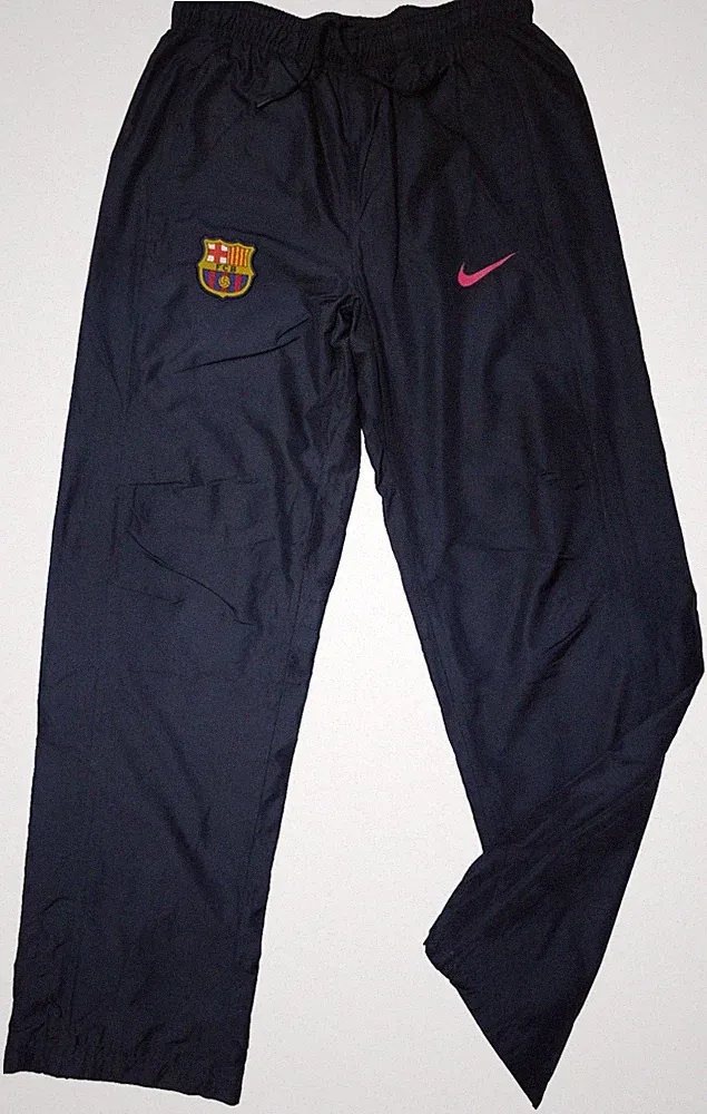 Nike FC Barcelona Jogginghose Hose Herren Blau Activewear Hose Größe S Taille...