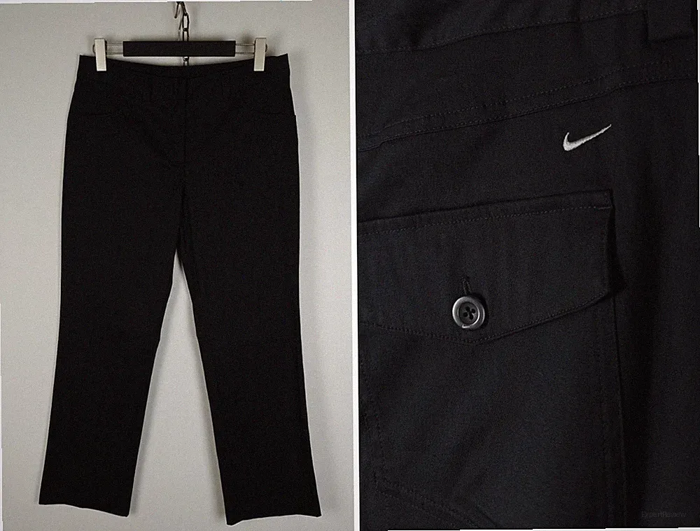 Nike Golfhose schwarz Hose Taschen Größe 34x32