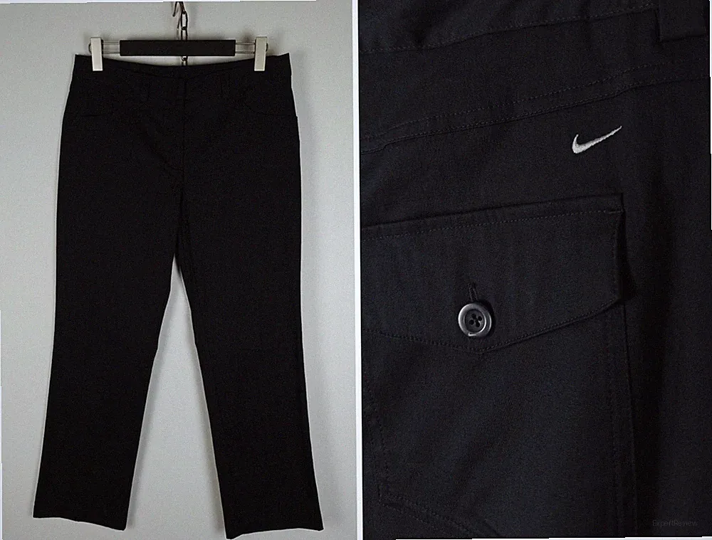 Nike Golfhose schwarz Hose Taschen Größe 34x32