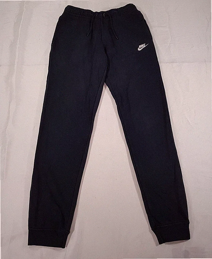 NIKE GRÖSSE XS TAILLE W27-30 "L28" HERREN SCHWARZ JOGGINGHOSE TRAININGSANZUG SWEATPANTS