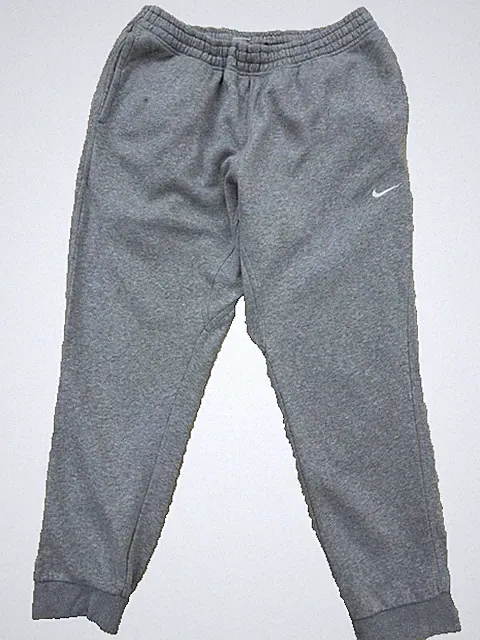 Nike Herren Grau Fleece Jogginghose Sweatpants XXL Big & Tall Tapered Relaxed