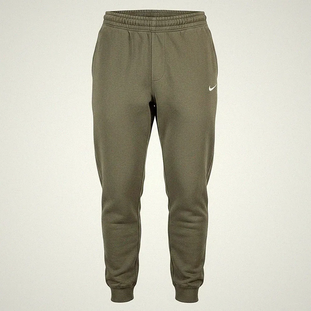 Nike Herren Jogginghose Gr. L Oliv Grün Trainingshose Sweatpants Fleece